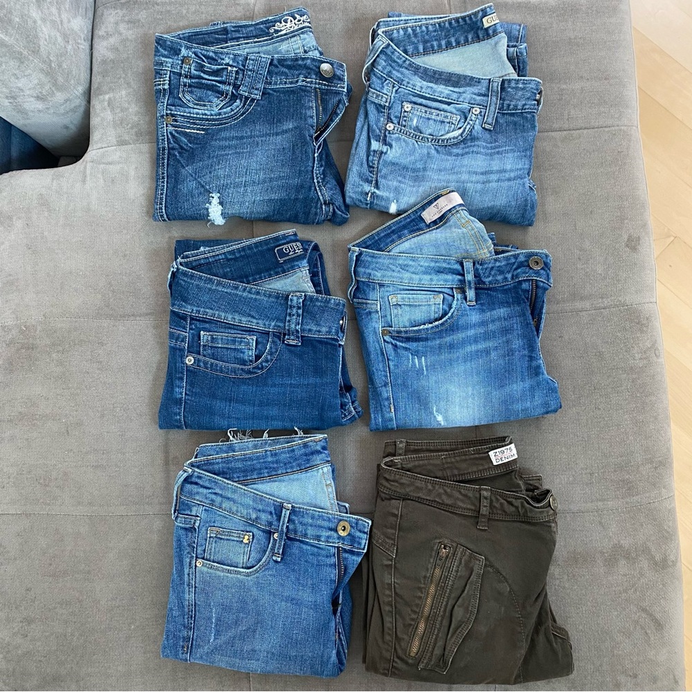 LIKE NEW Denim Jeans Bundle, Size 26